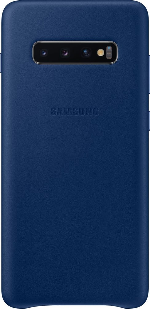 Galaxy S10+, Leder bl Smartphone Hülle Samsung 785300142485 Bild Nr. 1