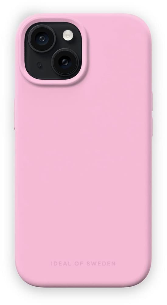 Coque arrière Silicone iPhone 15 Bubblegum Pink Coque smartphone iDeal of Sweden 785302436050 Photo no. 1