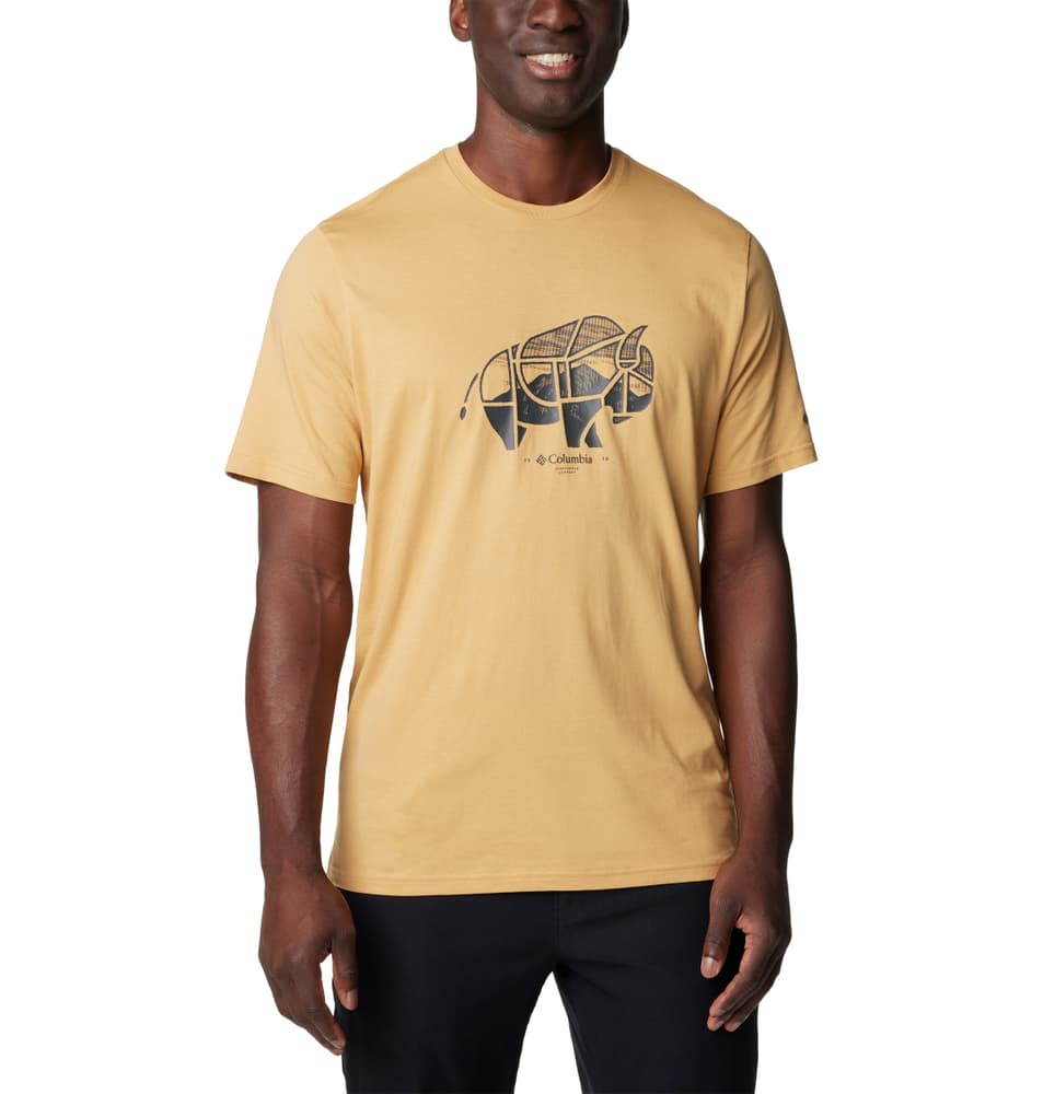 Rockaway River™ Outdoor T-shirt Columbia 468425700658 Taglie XL Colore caramello N. figura 1