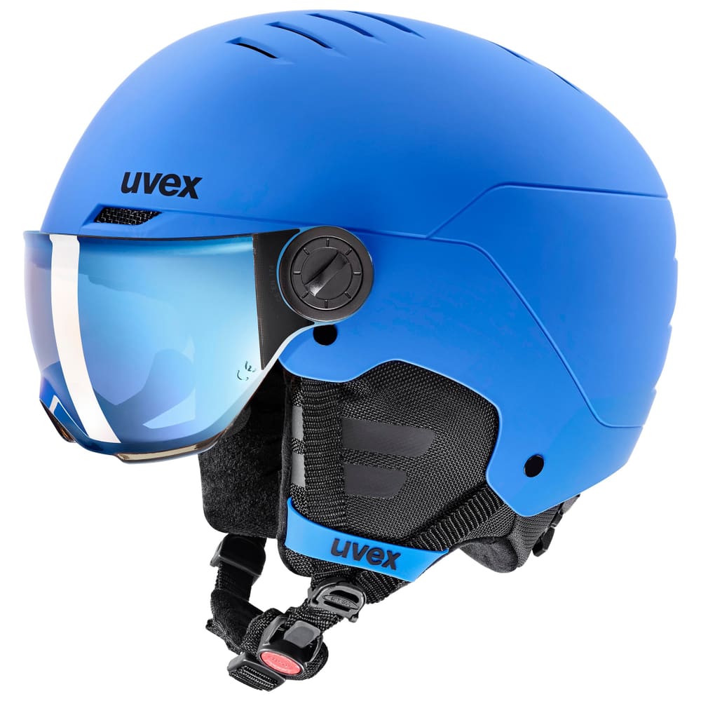 rocket jr. visor Skihelm Uvex 494843351040 Grösse 51-55 Farbe blau Bild-Nr. 1