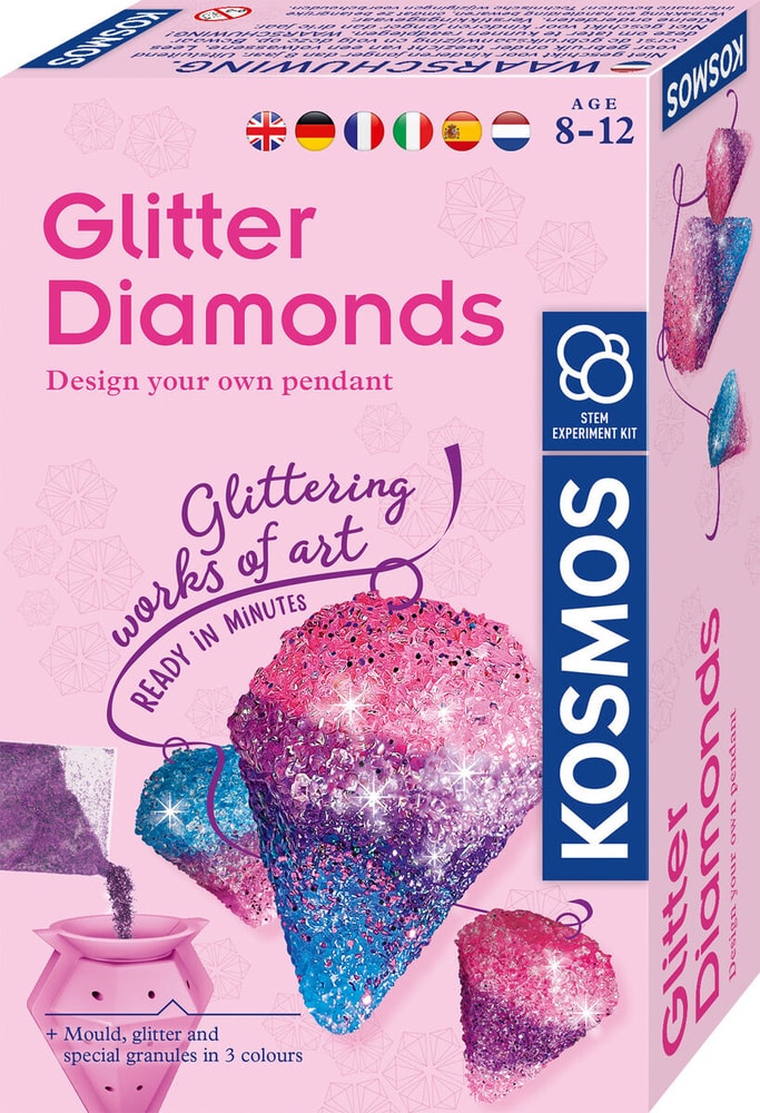 Glitter Diamonds Kits scientifique KOSMOS 749021000000 N. figura 1