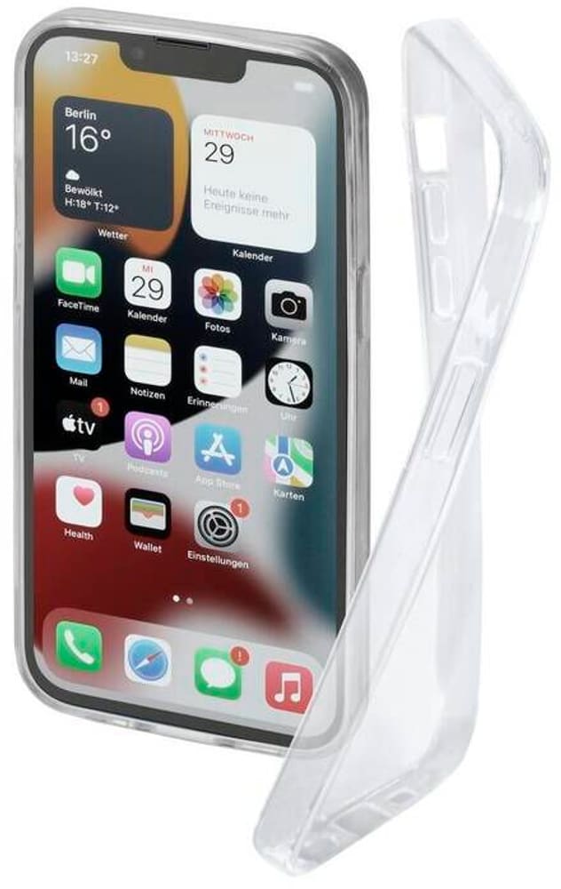 Crystal Clear Apple iPhone 14 Plus, Transparent Coque smartphone Hama 785300184455 Photo no. 1
