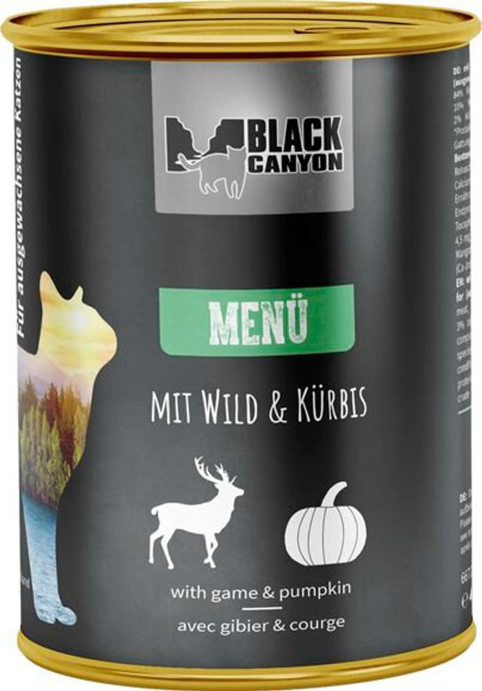 Katze Menü Wild Nassfutter Black Canyon 658748100000 Bild Nr. 1