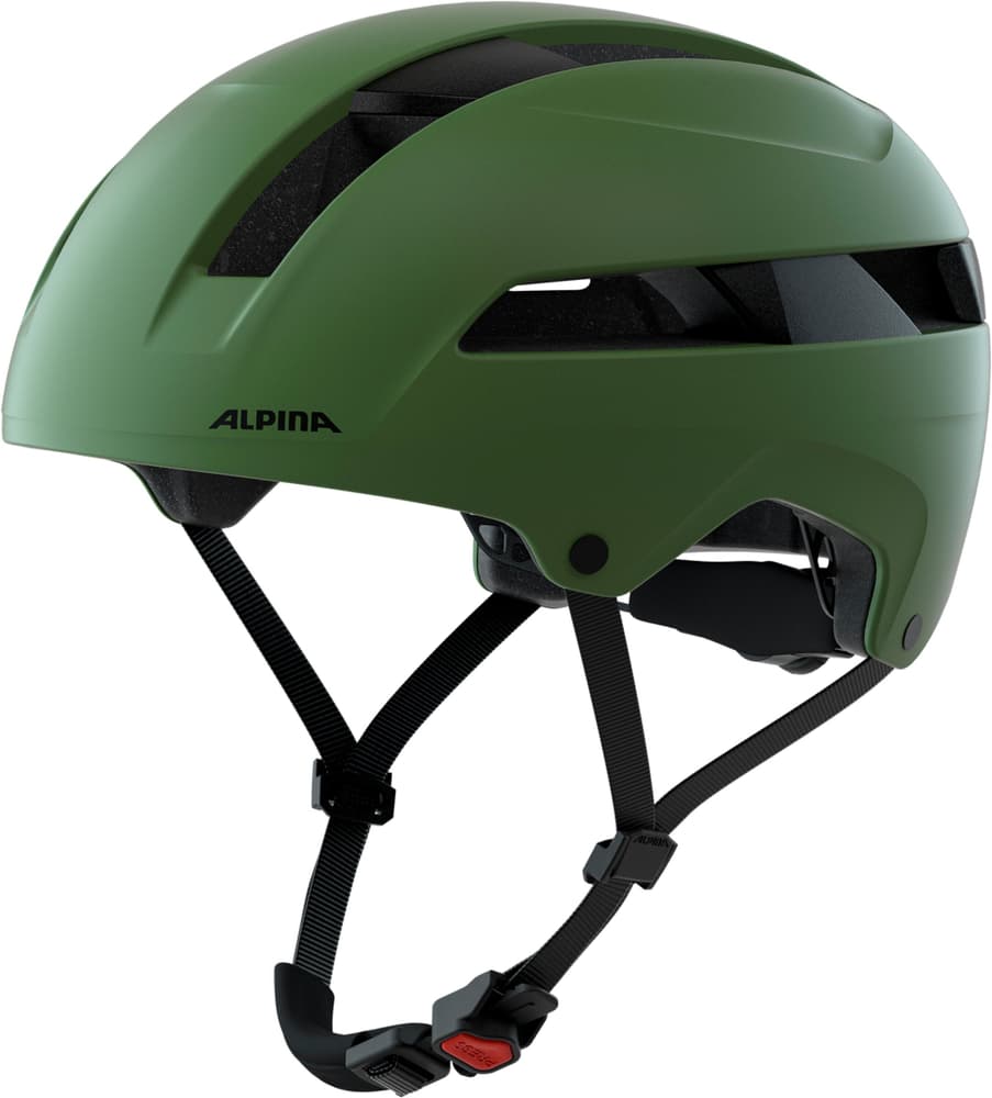 SOHO casque de vélo Alpina 469533655168 Taille 55-59 Couleur vert mousse Photo no. 1