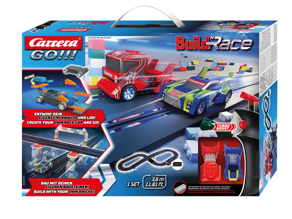 Go Build Race Set Circuits de voitures Carrera 746243800000 Photo no. 1