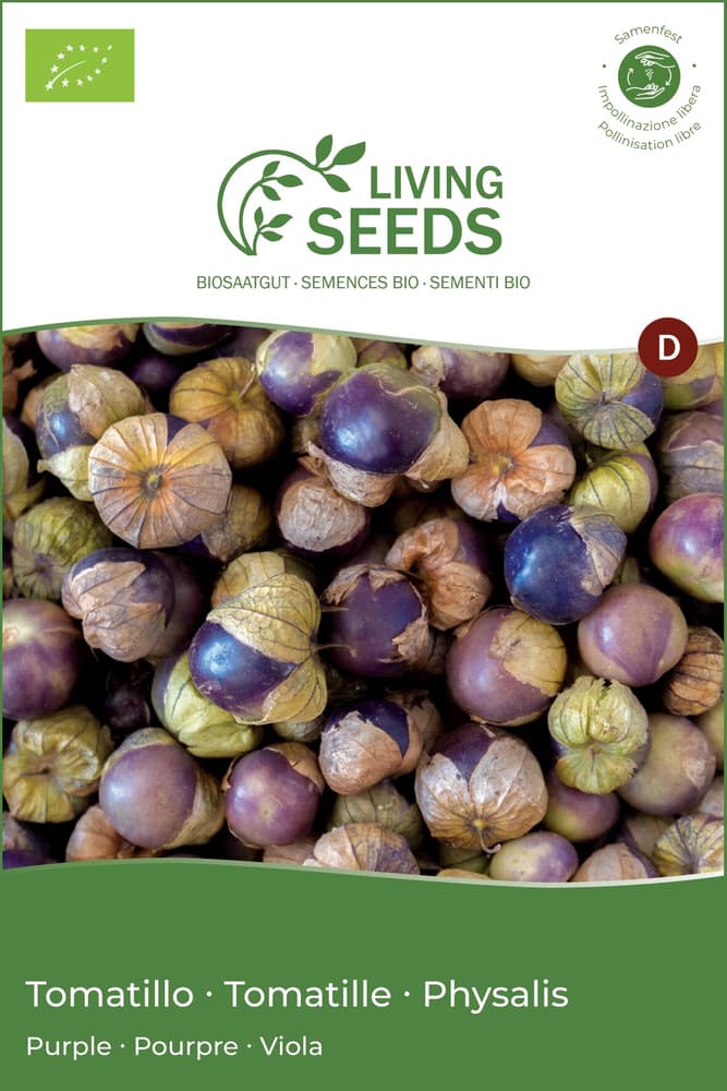 Tomatillo Purple Gemüsesamen Living Seeds 650275700000 Bild Nr. 1