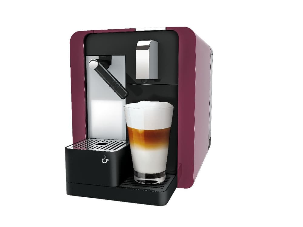 Caffè Latte Machine à capsule burgundy red Delizio 71741100000012 Photo n°. 1