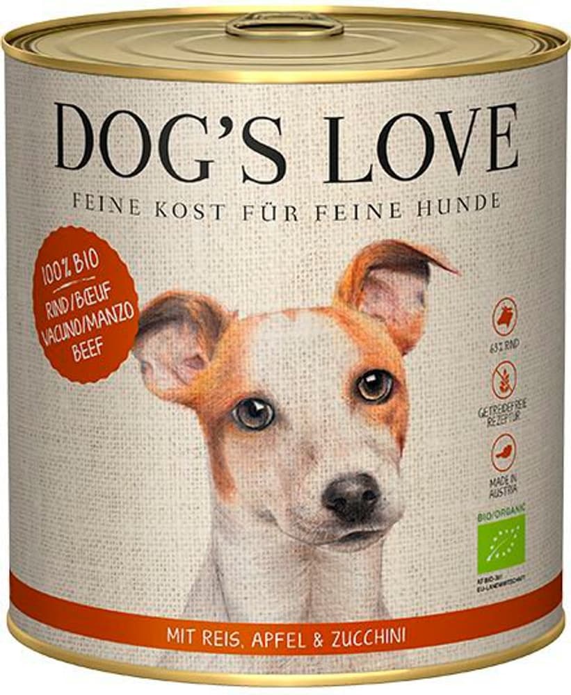 Dogs Love Bio boeuf Aliments humides 658758700000 Photo no. 1