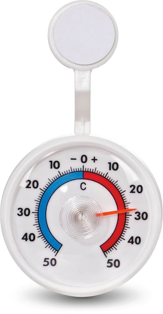 Hama Thermomètre de fenêtre, rond, analogique Thermomètre et hygromètre –  acheter chez