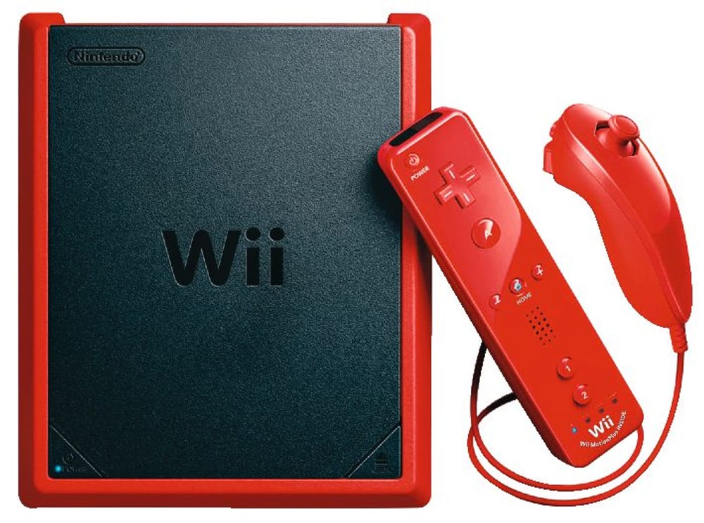 Wii Mini Red-black Nintendo 78541630000013 Bild Nr. 1