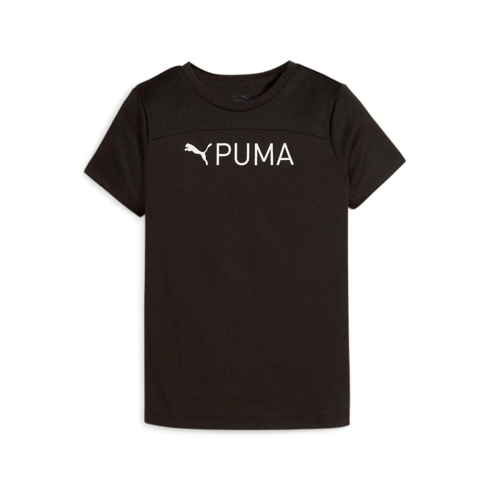 FIT Tee T-shirt Puma 469357015220 Taglie 152 Colore nero N. figura 1