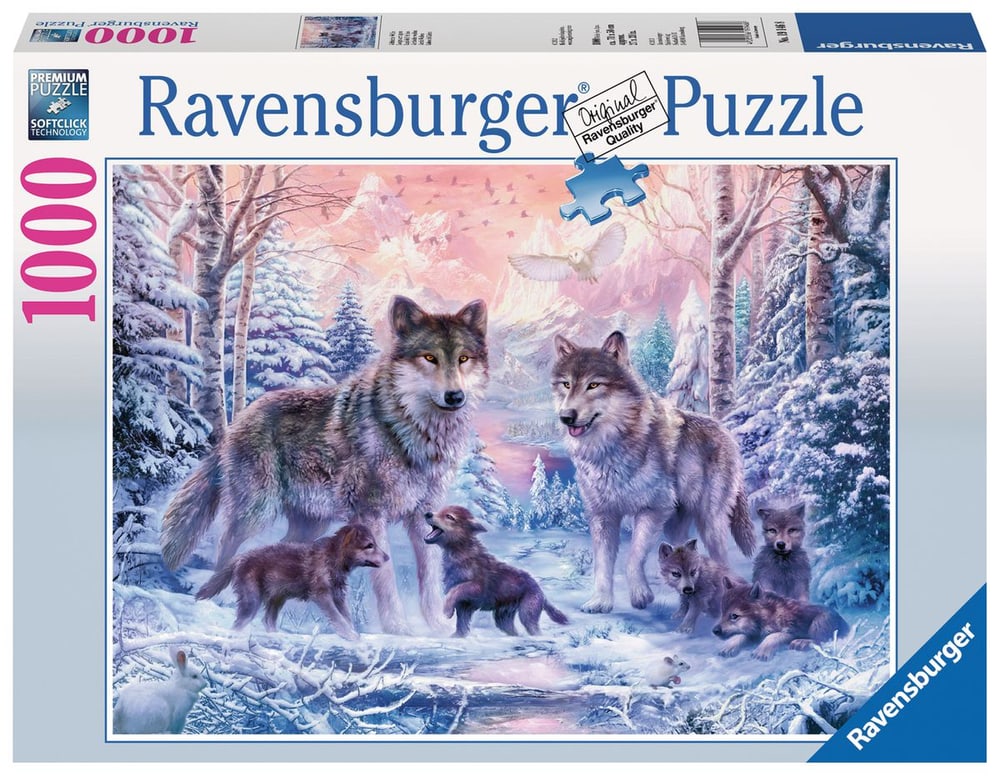 Lupi Artici Puzzle Ravensburger 747945000000 N. figura 1