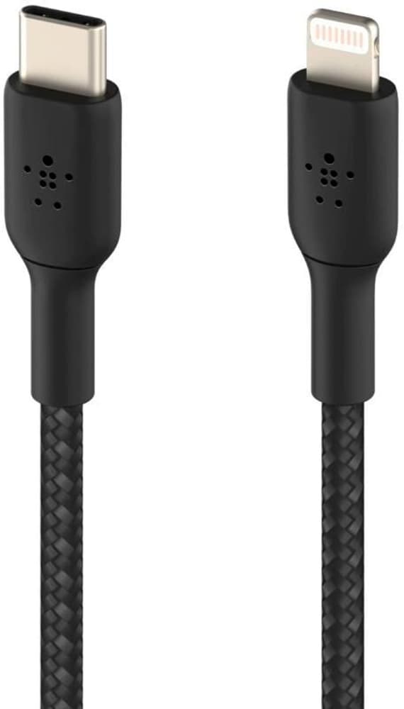 Braided Boost Charge USB C - Lightning 1 m USB Kabel Belkin 785300197666 Bild Nr. 1