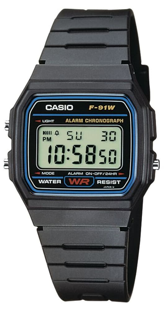 F-91W-1YEG Armbanduhr Casio Collection 760839300000 Bild Nr. 1
