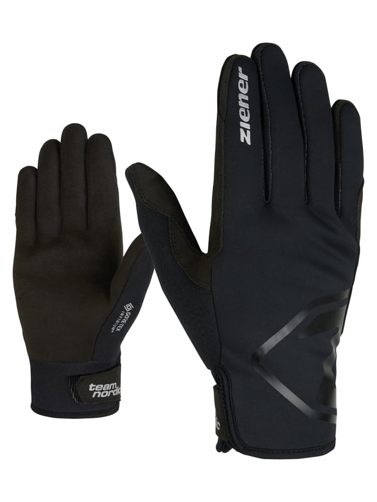 URSO GTX INF glove crosscountry Guanti da sci di fondo Ziener 498529106020 Taglie 6 Colore nero N. figura 1