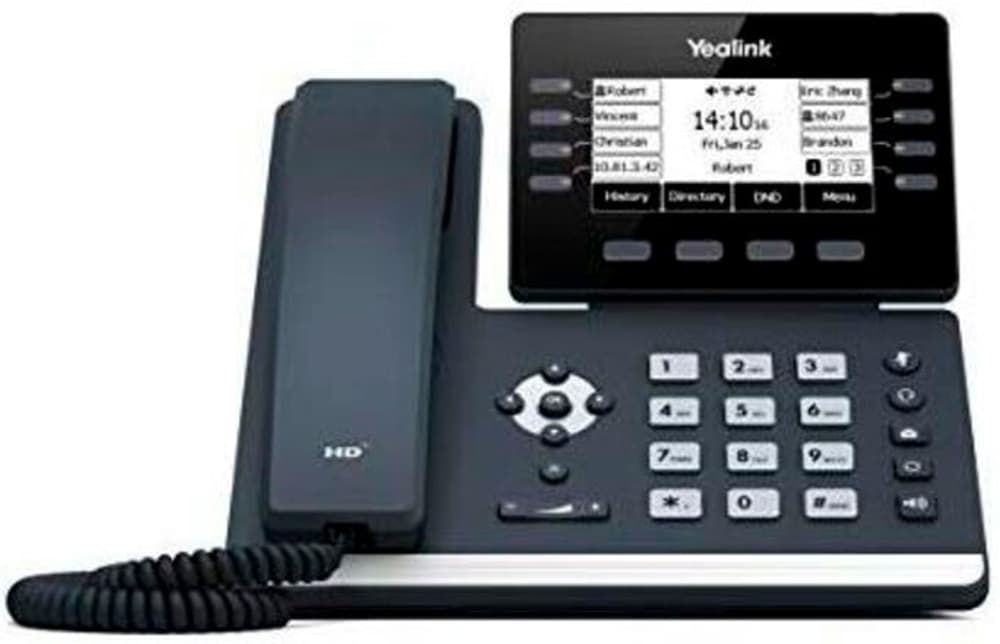 SIP-T53 Noir Téléphone fixe Yealink 785302401514 Photo no. 1