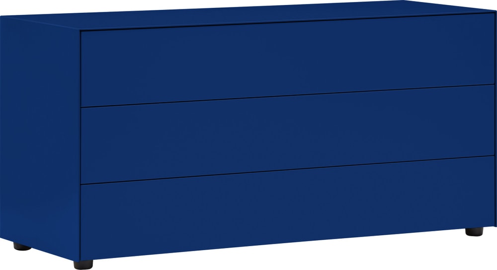 LUX Kommode 400840300040 Grösse B: 120.0 cm x T: 46.0 cm x H: 56.0 cm Farbe Blau Bild Nr. 1