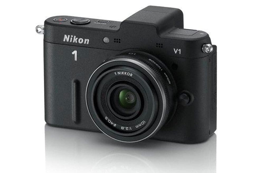 Nikon-1 V1 Kit mit 10mm 2.8 schwarz Syst 95110002985013 Bild Nr. 1