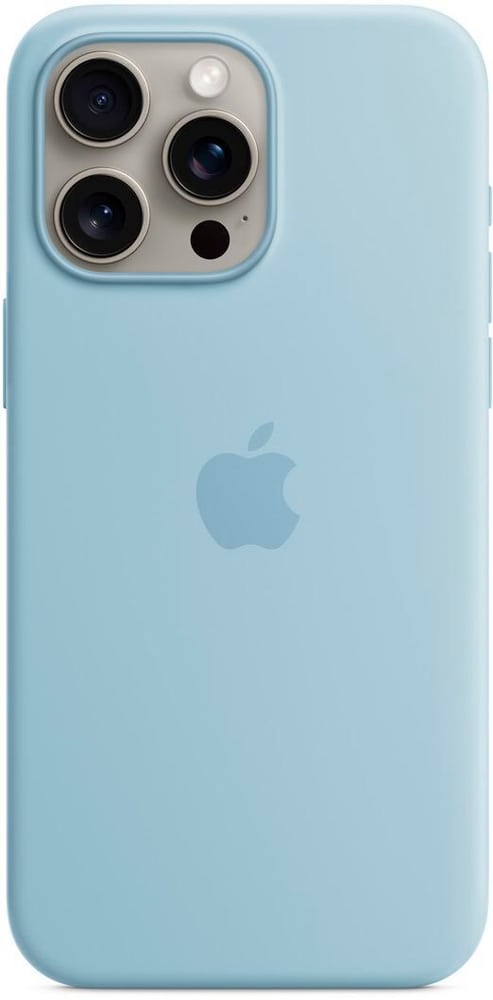 iPhone 15 Pro Max Silicone Case with MagSafe - Light Blue Coque smartphone Apple 785302426936 Photo no. 1