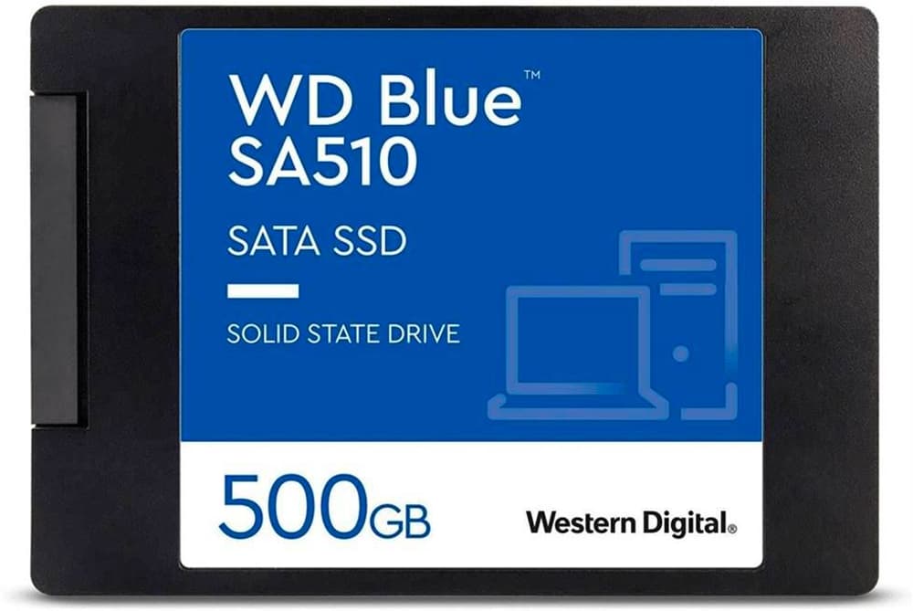 SSD WD Blue SA510 2.5" SATA 500 GB Interne SSD Western Digital 785300186700 Bild Nr. 1
