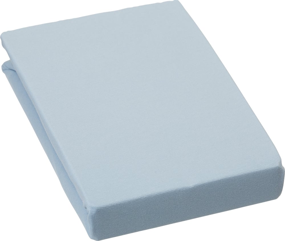 BALU Jersey-Fixleintuch 451045630241 Farbe Hellblau Grösse B: 60.0 cm x H: 140.0 cm Bild Nr. 1