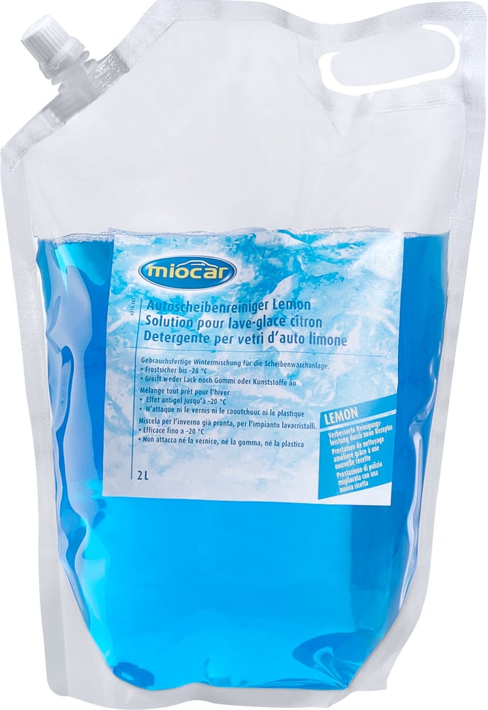 Lemon -20°C 2 L Detergente vetri Miocar 621020400000 N. figura 1