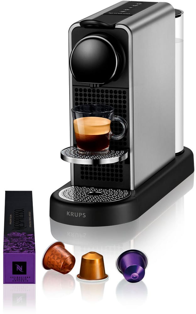 Nespresso Citiz Platinum Titane XN610TCH Machine à café à capsules Krups 785302423551 Photo no. 1