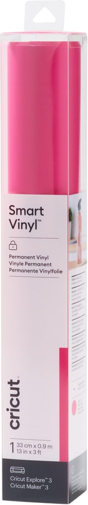 Vinylfolie Smart Matt Permanent 33 x 91 cm, Pink Schneideplotter Materialien Cricut 669610500000 Bild Nr. 1