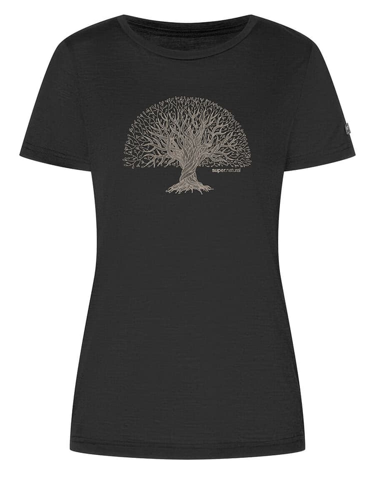 W Tree of Knowledge Tee T-Shirt super.natural 466418700520 Grösse L Farbe schwarz Bild-Nr. 1