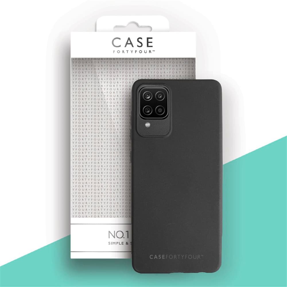 Galaxy A12, Silikon schwarz Cover smartphone Case 44 785300157408 N. figura 1