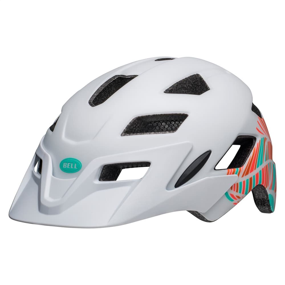 Sidetrack Child Casco da bicicletta Bell 461885457210 Taglie 57-60.5 Colore bianco N. figura 1