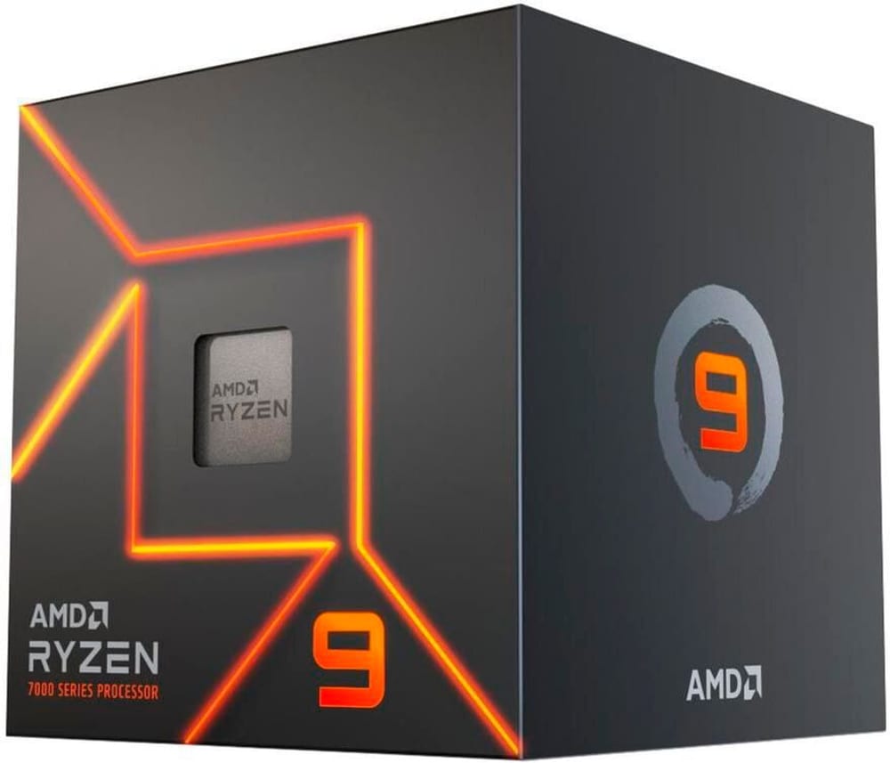 Ryzen 9 7900 3.7 GHz Prozessor AMD 785302409286 Bild Nr. 1