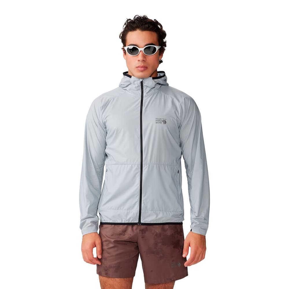 M Kor AirShell Hoody Veste d'isolation MOUNTAIN HARDWEAR 474126600381 Taille S Couleur gris claire Photo no. 1