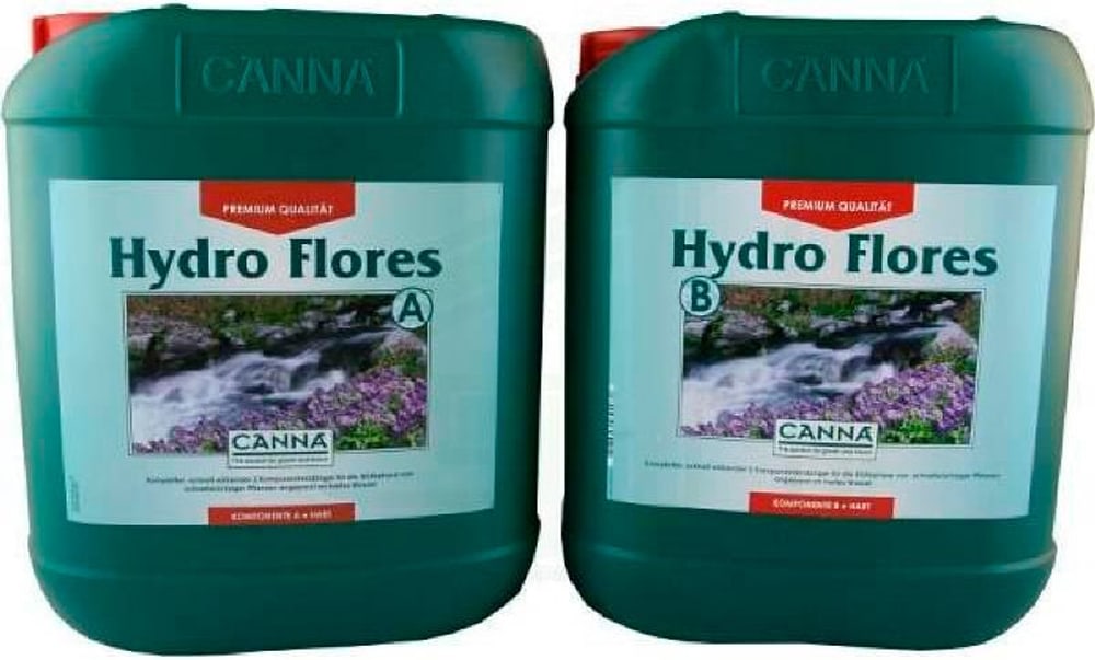 Idro Flores A e B (2x10L) Fertilizzante liquido CANNA 669700104250 N. figura 1