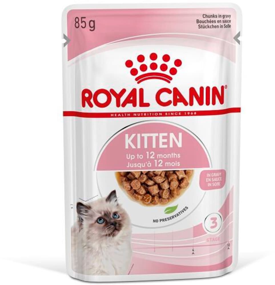 Kitten Gravy, 12x85 g Cibo umido Royal Canin 658680500000 N. figura 1