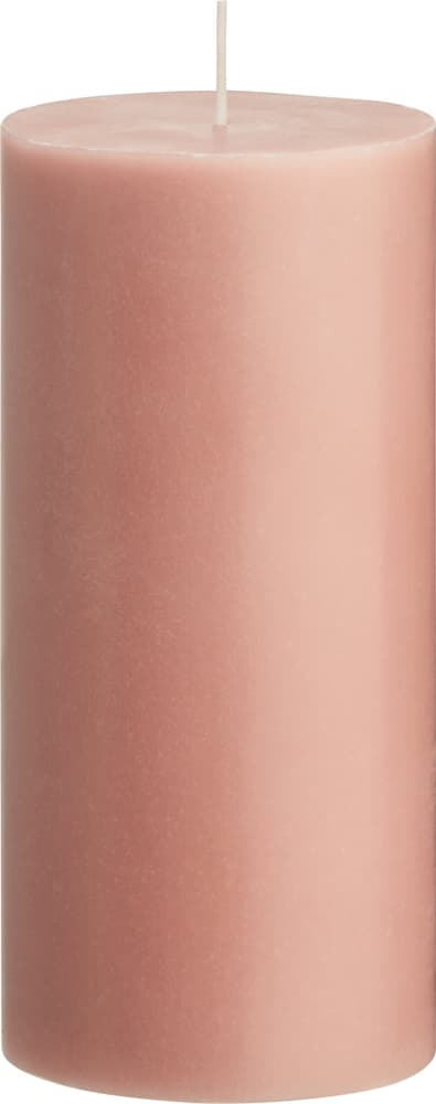 ORGANIC Bougie cylindrique 440817500000 Couleur Vieux rose Dimensions H: 15.0 cm Photo no. 1