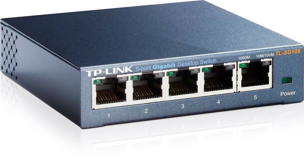 TL-SG105 Switch 5 porte 10/100/1000Mbps Desktop Switch di rete TP-LINK 785302422701 N. figura 1