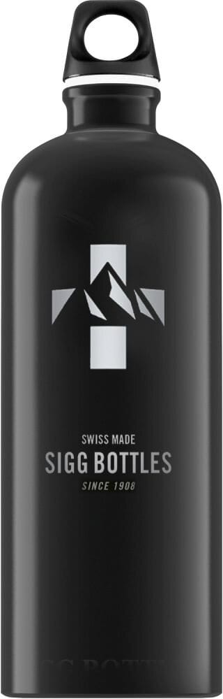 Mountain Bottiglia di alluminio Sigg 469443400020 Taglie Misura unitaria Colore nero N. figura 1