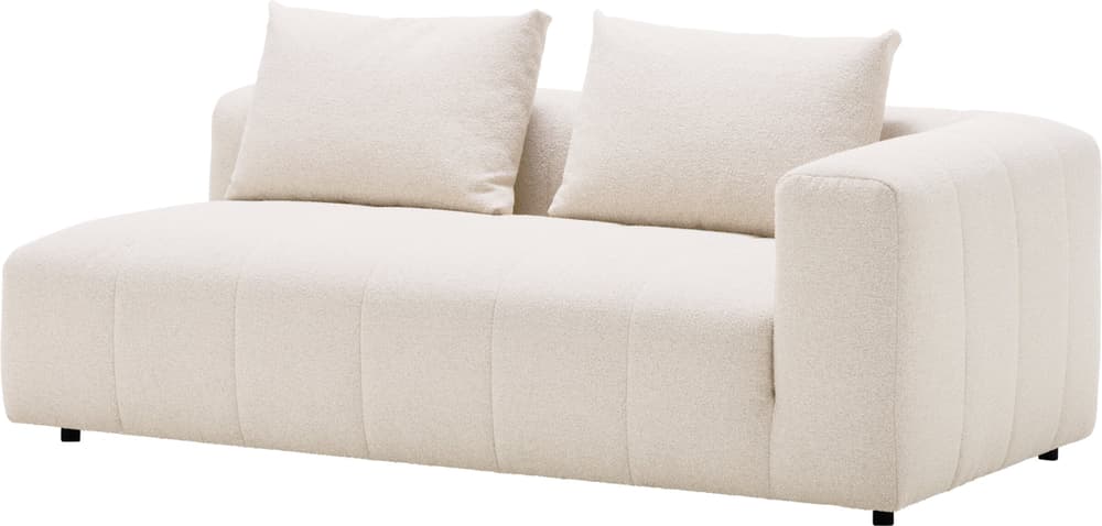 RAYAS 2.5er-Sofa 405885125112 Grösse B: 193.0 cm x T: 105.0 cm x H: 64.5 cm Farbe Creme Bild Nr. 1