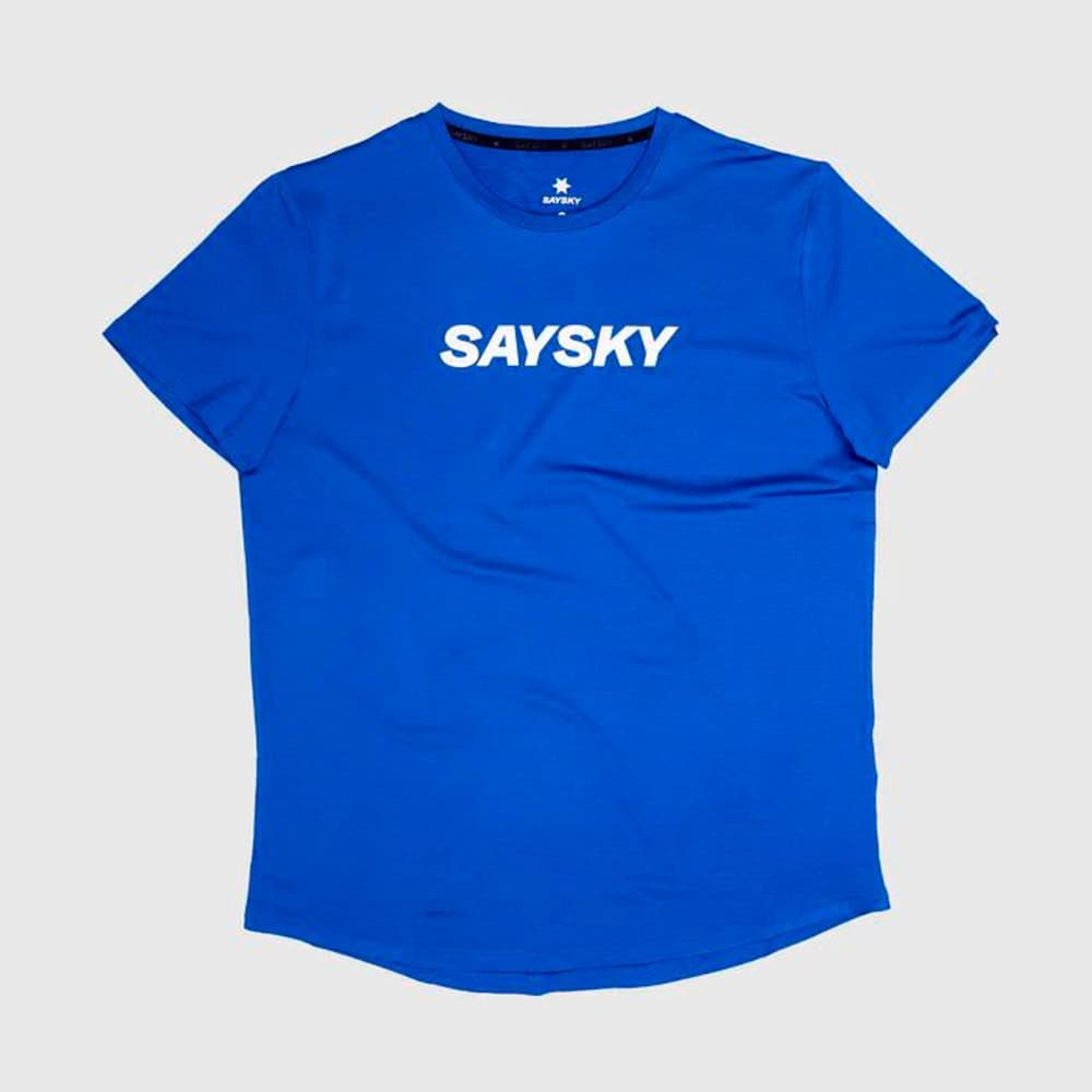 Logo Pace T-shirt Saysky 467744400540 Taille L Couleur bleu Photo no. 1