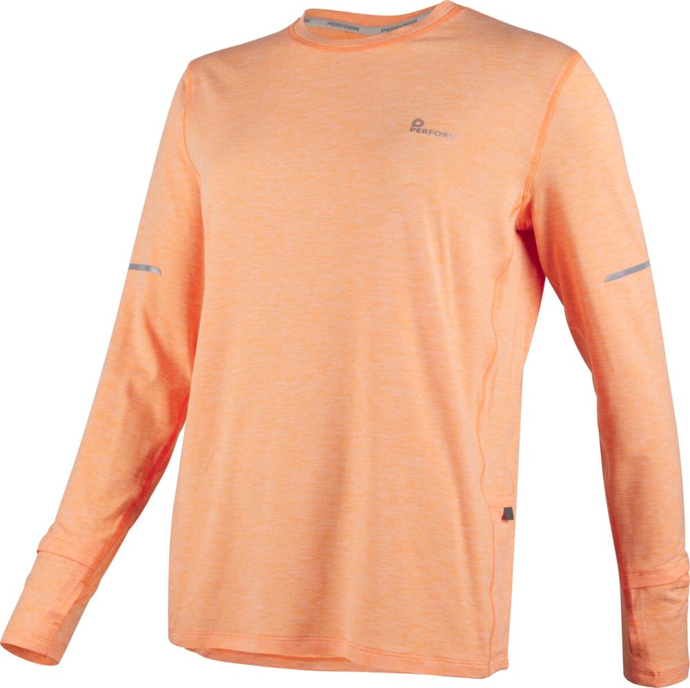 Longsleeve Chemise à manches longues Perform 467744904036 Taille 40 Couleur orange clair Photo no. 1