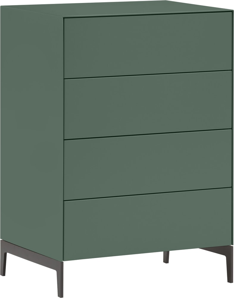 LUX Cassettone 400842300000 Dimensioni L: 60.0 cm x P: 46.0 cm x A: 86.5 cm Colore Verde N. figura 1