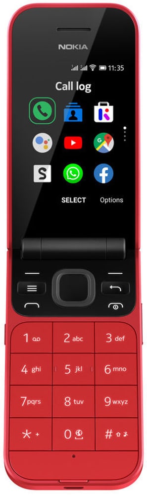 2720 Flip rouge Téléphone mobile Nokia 78530014821119 Photo n°. 1