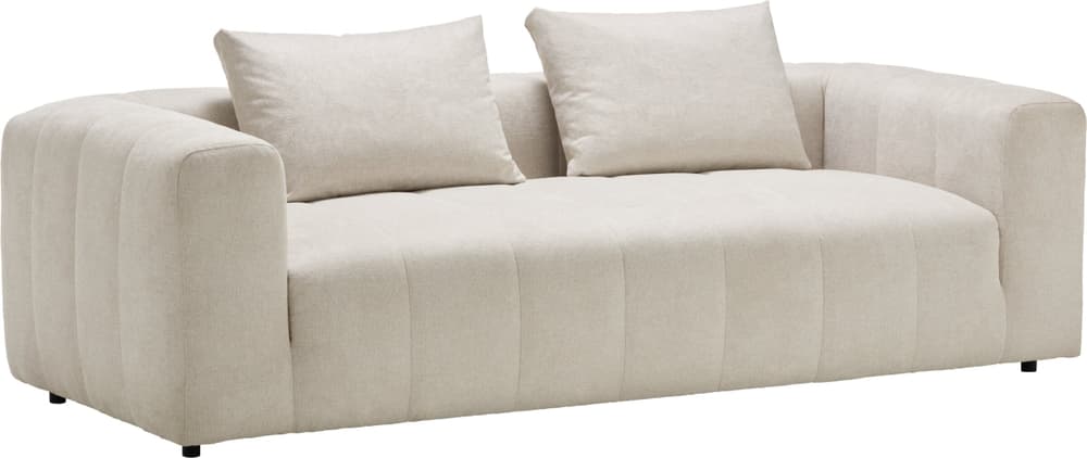 RAYAS 3er-Sofa 405885030314 Grösse B: 237.0 cm x T: 105.0 cm x H: 64.5 cm Farbe Natur Bild Nr. 1