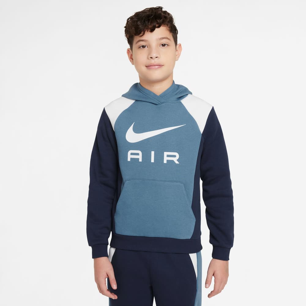 Air Hoodie Sweatshirt à capuche Nike 479190314047 Taille 140 Couleur denim Photo no. 1