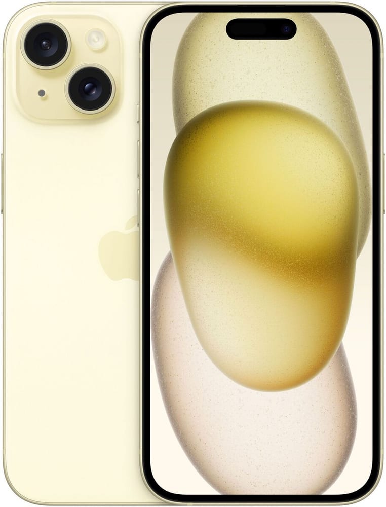 iPhone 15 256GB Yellow Smartphone Apple 785302407212 Couleur Yellow Capacité de Mémoire 256.0 gb Photo no. 1