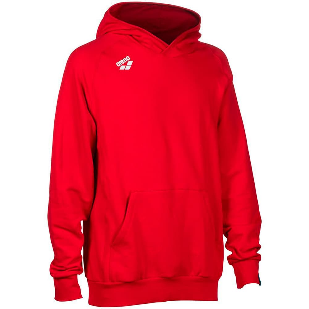 Team Hooded Sweat Panel Pullover Arena 468713700330 Taglie S Colore rosso N. figura 1