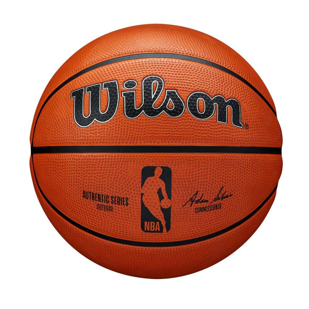 NBA AUTHENTIC SERIES OUTDOOR SZ7 Pallone da pallacanestro Wilson 461972000770 Taglie 7 Colore marrone N. figura 1