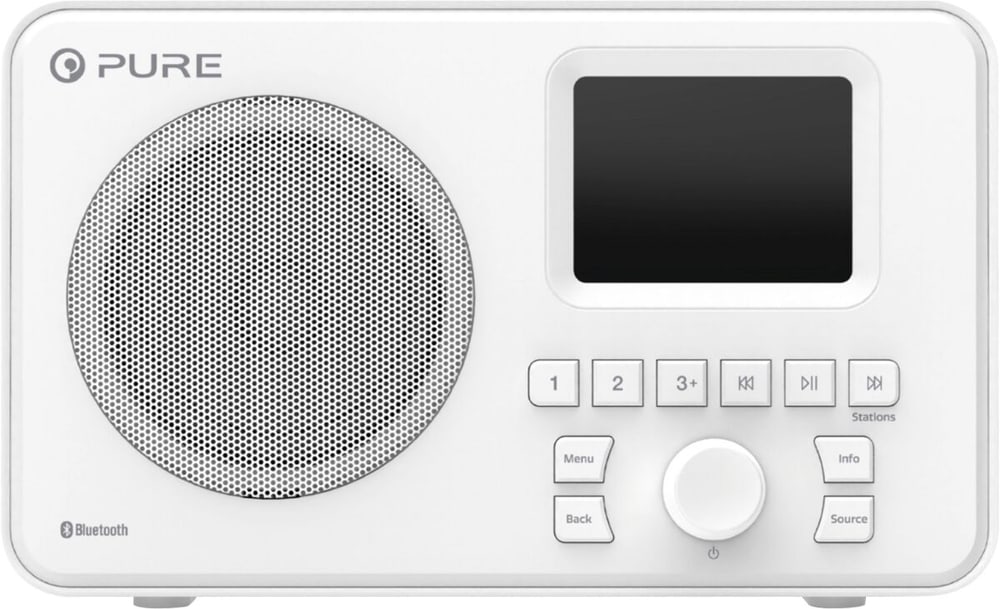 Elan One - Bianco Radio DAB+ Pure 77302650000021 No. figura 1