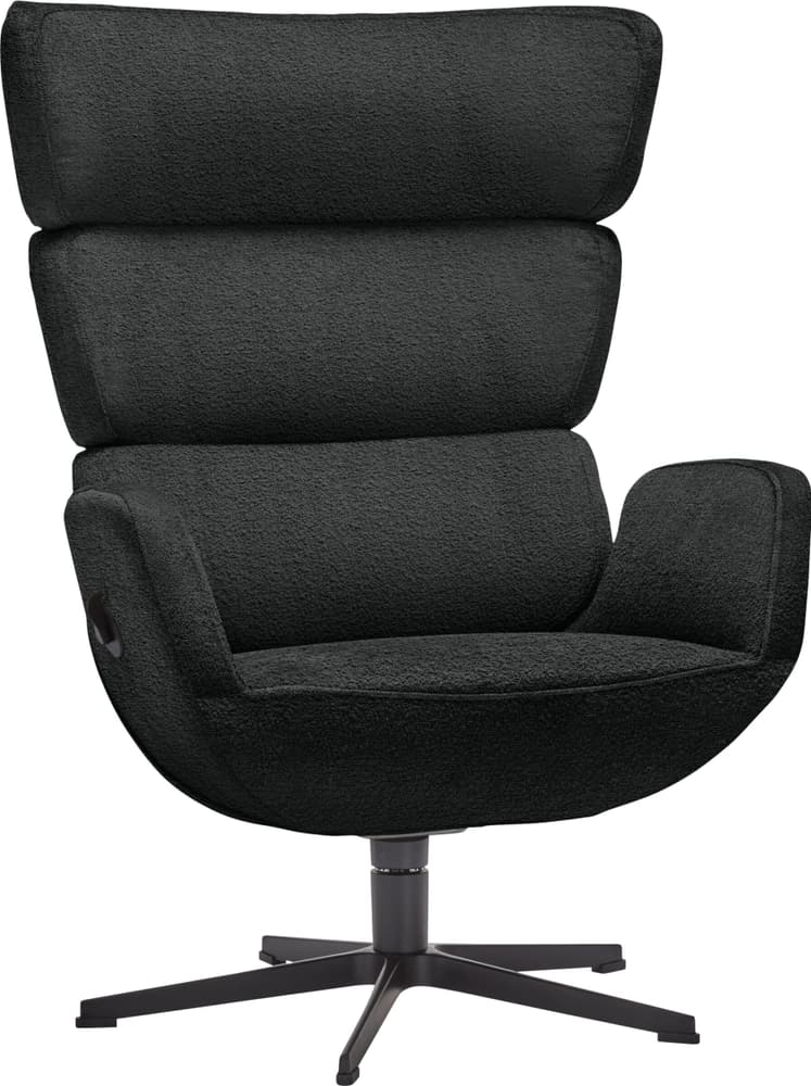 MALEA Fauteuil 402694207084 Dimensions L: 77.0 cm x P: 75.0 cm x H: 105.0 cm Couleur Anthracite Photo no. 1